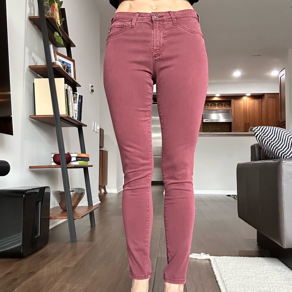 AG Abbey Ankle mid-rise super skinny